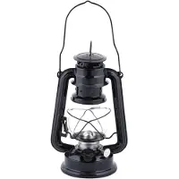 Esschert Design Windlicht olie lantaarn zwart Fancy Flames