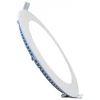 BES LED LED Downlight Slim - Inbouw Rond 3W - Helder/Koud Wit 6400K - Mat Wit Aluminium - Ø83mm