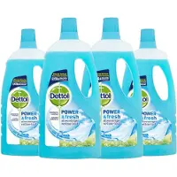 Dettol Allesreiniger Power & Fresh - Katoenfris- 4 X 1L