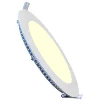 BES LED LED Downlight Slim - Inbouw Rond 3W - Warm Wit 2700K - Mat Wit Aluminium - Ø83mm