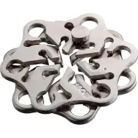 Huzzle Cast Puzzle - Snow (level 2)