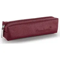 Bombata Etui Classic 19 X 5 Cm Kunstleer Donkerrood