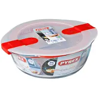 Pyrex Cook & Heat Ovenschaal 20x18x7cm Transparant transparant Glas