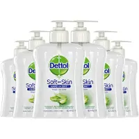 Dettol Handzeep - Antibacterieel - Verzachtend - Aloë Vera - 6 x 250 ml