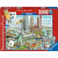 Ravensburger puzzel Fleroux Rotterdam Karton Puzzel