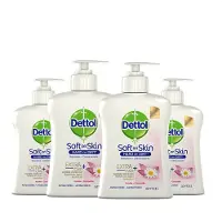 Dettol Handzeep - Extra Care Gevoelige En Normale Huid Lotus & Kamille 250ml X4