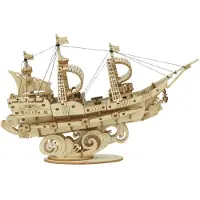 Robotime houten 3D puzzel - Sailing Ship