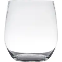 Newport Transparante home-basics vaas/vazen van glas 15 x 12 cm Tony - Vazen