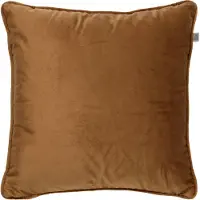 Dutch decor - FINNA - Kussenhoes 45x45 cm 100% gerecycled polyester - Eco Line collectie - Tobacco Brown - bruin