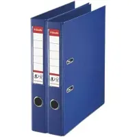 Esselte 2x Ringmappen/ordners blauw A4 50 mm - Opbergmap