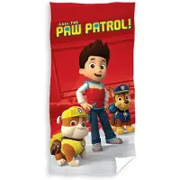 Ryhmä Hau Strandlaken Paw Patrol Junior 70 X 140 Cm Rood
