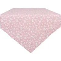 Benza Tafelloper - 50 x 160 cm - Katoen - Bloesembloemen - Oudroze