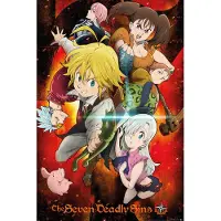 Your Decoration Gbeye The Seven Deadly Sins Key Art 1 Poster 61x91,5cm
