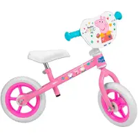 Toimsa Kinderfiets Peppa Pig 10" Roze + 2 Jaar