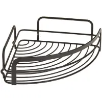 Metaltex badkamerrek 20x20x6 cm zwart