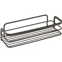Metaltex doucherek 26x10x6 cm zwart