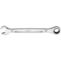Milwaukee Spanner, milw Maxbite Ratel Combisleutel 17 mm 4932471510, Veelkleurig (17 mm)