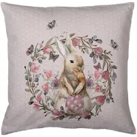 Clayre & Eef Roze Kussenhoes 40*40 cm HBU21