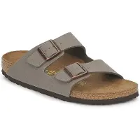 Birkenstock Muiltjes 'Arizona' stone grey