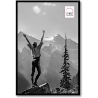 HAES deco - Kunststof fotolijst 30x45 zwart Easy Frame - EF6B