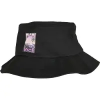 Merchcode Hoed 'Miami' orchidee / donkerlila / zwart