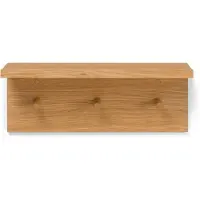 Ferm Living Place Rack kapstokje met knoppen eiken Small