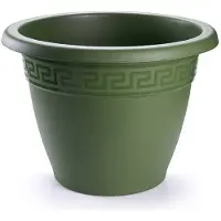 Forte Plastics Bloempot donkergroen rond diameter 45 cm - Plantenpotten