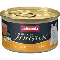 Animonda Vom Feinsten 12 x 85 g Kip & Konijn Adult Kattenvoer