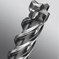 REX SDS-plus boor QX4 10x165mm werkende lengte 100mm