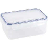 Sunware Basic transparant vershoudbakje met clips 2 liter