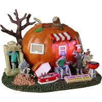 Lemax Shinbone Family Reunion battery operated (4.5V) Kerst