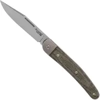 Lionsteel Jack 1 Green Canvas Micarta JK1 CVG zakmes