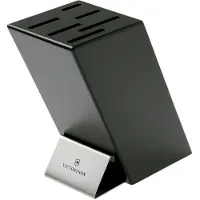 Victorinox Swiss Modern messenblok, zwart leer, 7-7086-03