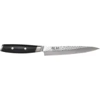 Yaxell Tsuchimon Vleesmes 18 cm - VG10 Staal - Gehamerd Lemmet - Micarta Heft