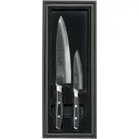 Yaxell Tsuchimon 36751, 2-delige giftset koksmes en universeelmes