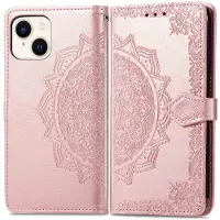 IMoshion Mandala Bookcase voor de Apple iPhone 14 / 13 - Rosé Goud