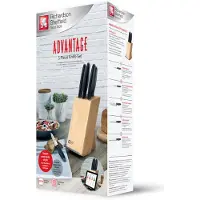 Richardson Sheffield - Advantage - 5- delige messenset met houten messenblok inclusief tablethouder