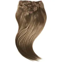 Rapunzel of sweden Classic Clip-ins Straight / Medium Volume / 7 pieces 7.1 Natural Ash 40 cm Hair extensions 100 g