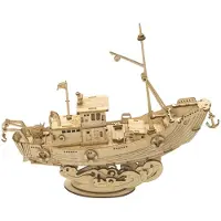 Robotime Fishing Ship