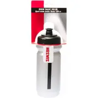 Simson bidon mouth basic 550ml zwart-grijs op kaart