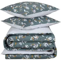 De Witte Lietaer Dekbedovertrek Acacia Nimbus Cloud Percal-240 x 200 / 220 cm | Lits-Jumeaux