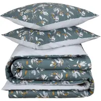 De Witte Lietaer Dekbedovertrek Acacia Nimbus Cloud Percal-260 x 200 / 220 / 240 cm | Extra Breed