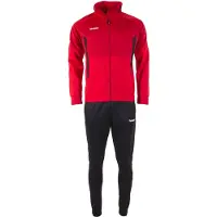 Hummel Authentic Full-Zip Trainingspak Kids Rood Zwart