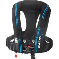 Baltic Force 190 Inflatable Life Jacket Zwart 40-120 kg