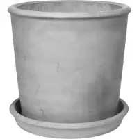 Broste Copenhagen Rolf bloempot grijs Ø50cm - 14469051