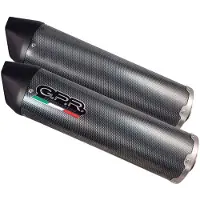 Gpr Exhaust Systems Furore Poppy Honda Vtr 1000 Sp-2 Rc51 02-06 Ref:h.62.fupo Goedgekeurde Ovale Uitlaatdemper