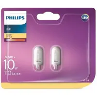 Philips 10x G4 LED capsule | SMD | Mat | 2700K | 1W (10W)