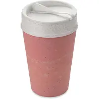 Koziol Bio Circulair Iso To Go Koffiebeker 400ml - Strawberry