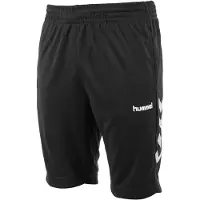 Hummel Junior sportshort zwart Sportbroek Jongens/Meisjes Polyester Effen - maat 140