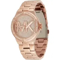 Michael Kors Horloge - - Lennox - Roestvrij staal - Roségoud - Waterdichtheid 5 ATM